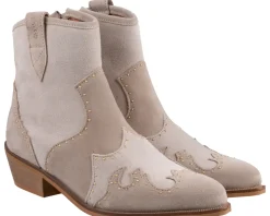 DWRS Lyon Studs Denim Westernboots