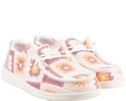 Hey Dude Wendy Crochet Sneakers