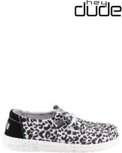 Hey Dude Wendy Leopard Sneakers