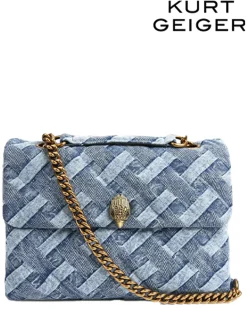 Kurt Geiger London Large Kensington Soft Denim
