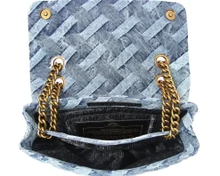 Kurt Geiger London Large Kensington Soft Denim