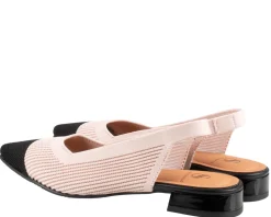 Miss Elastic Bay Slingbacks