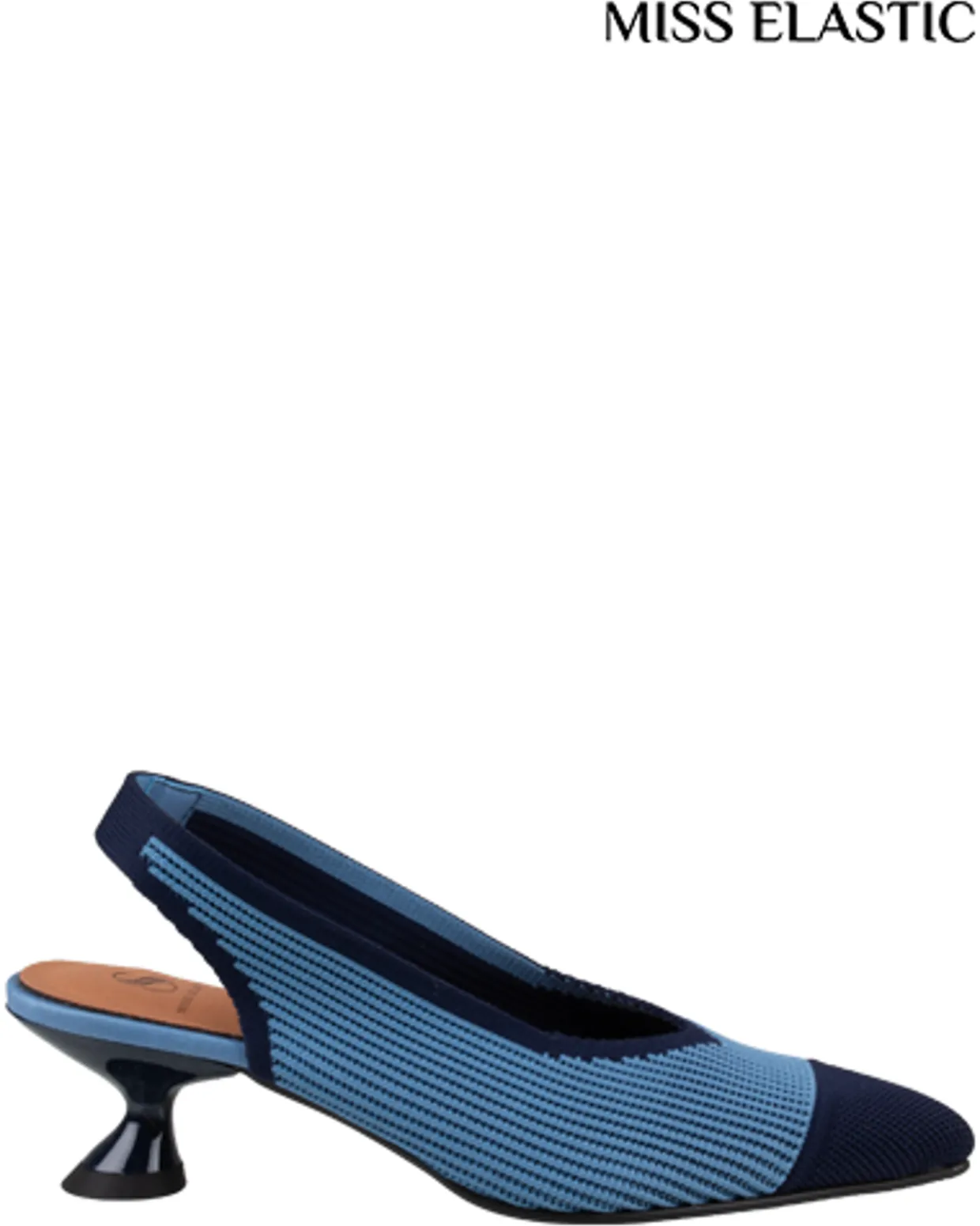 Miss Elastic Reine Slingbacks