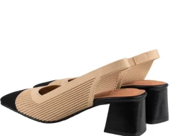 Miss Elastic Salsa Slingbacks