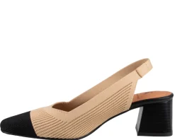Miss Elastic Salsa Slingbacks