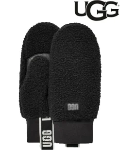 UGG Fluff mitten with logo