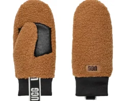 UGG Fluff mitten with logo